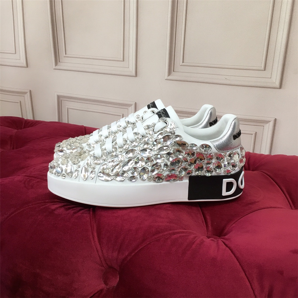 Dolce & Gabbana Nappa Leather Daymaster Sneaker Black - PerfectKickZ