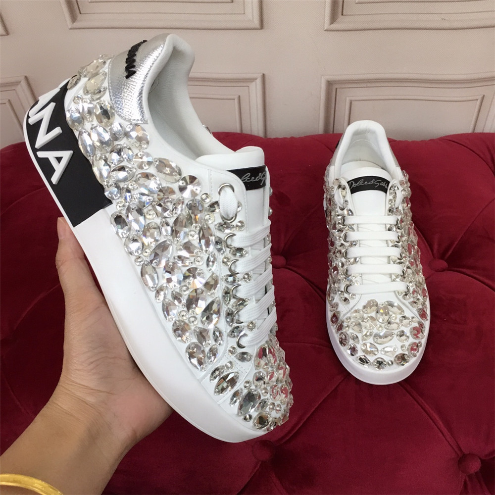 Dolce & Gabbana Nappa Leather Daymaster Sneaker Black - PerfectKickZ