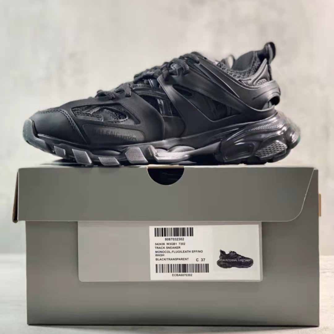 Balenciaga Men's Track Sneaker In Black - PerfectKickZ