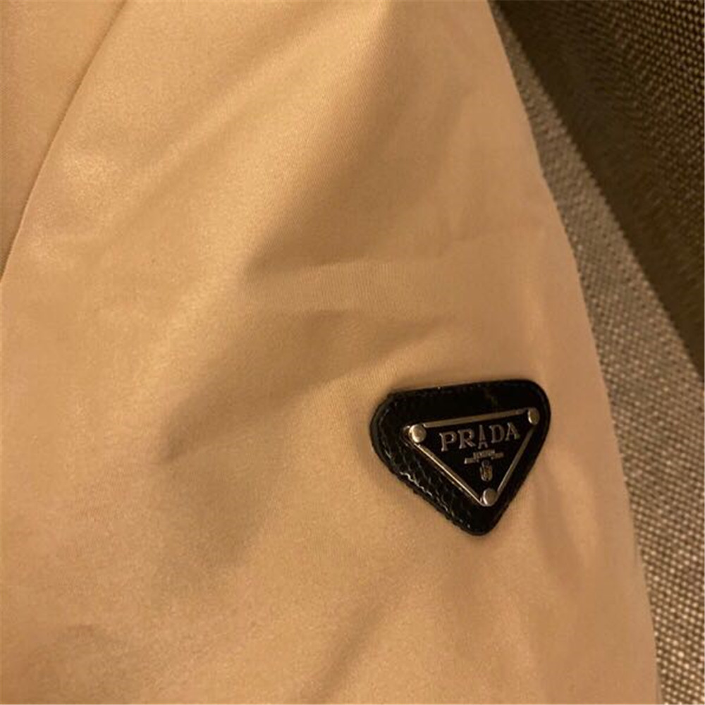 Prada Detachable Long Down Jacket(Apricot) - PerfectKickZ