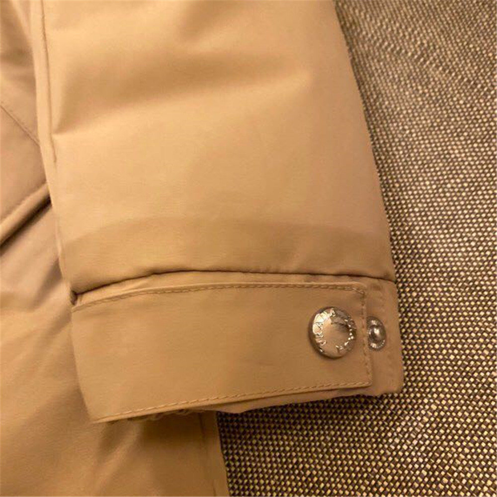 Prada Detachable Long Down Jacket(Apricot) - PerfectKickZ