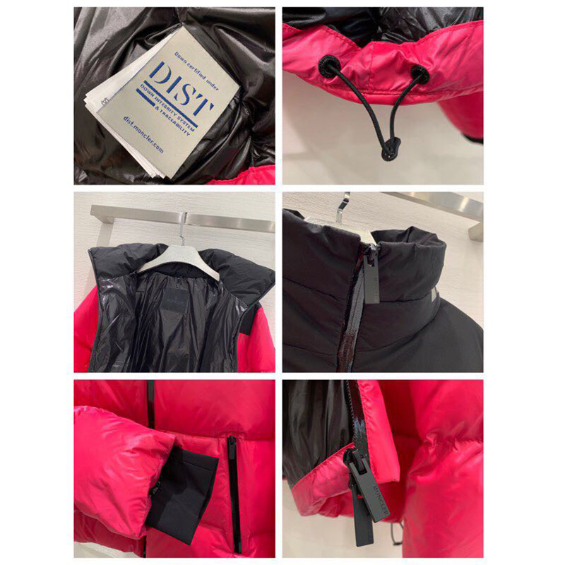 Moncler  Jasione Short Down Jacket In Bubblegum Pink - PerfectKickZ