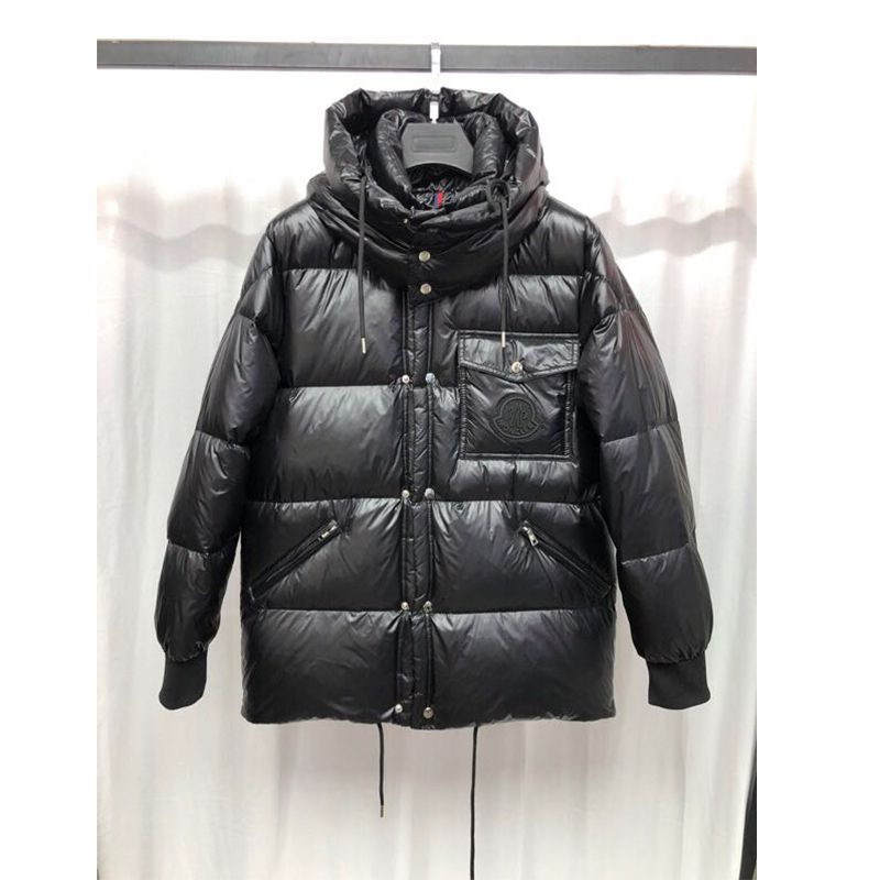 Moncler  Lamentin Short Down Jacket In Black - PerfectKickZ