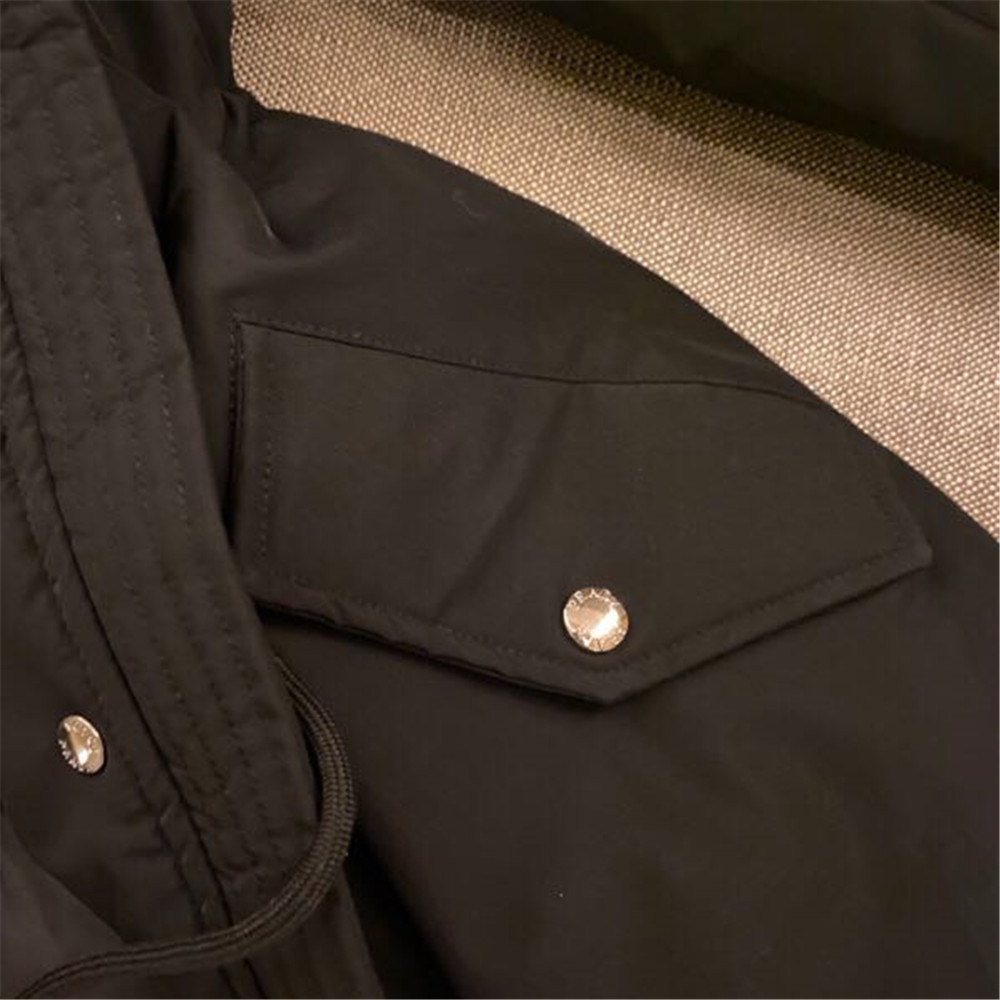 Prada Detachable Long Down Jacket(Black) - PerfectKickZ