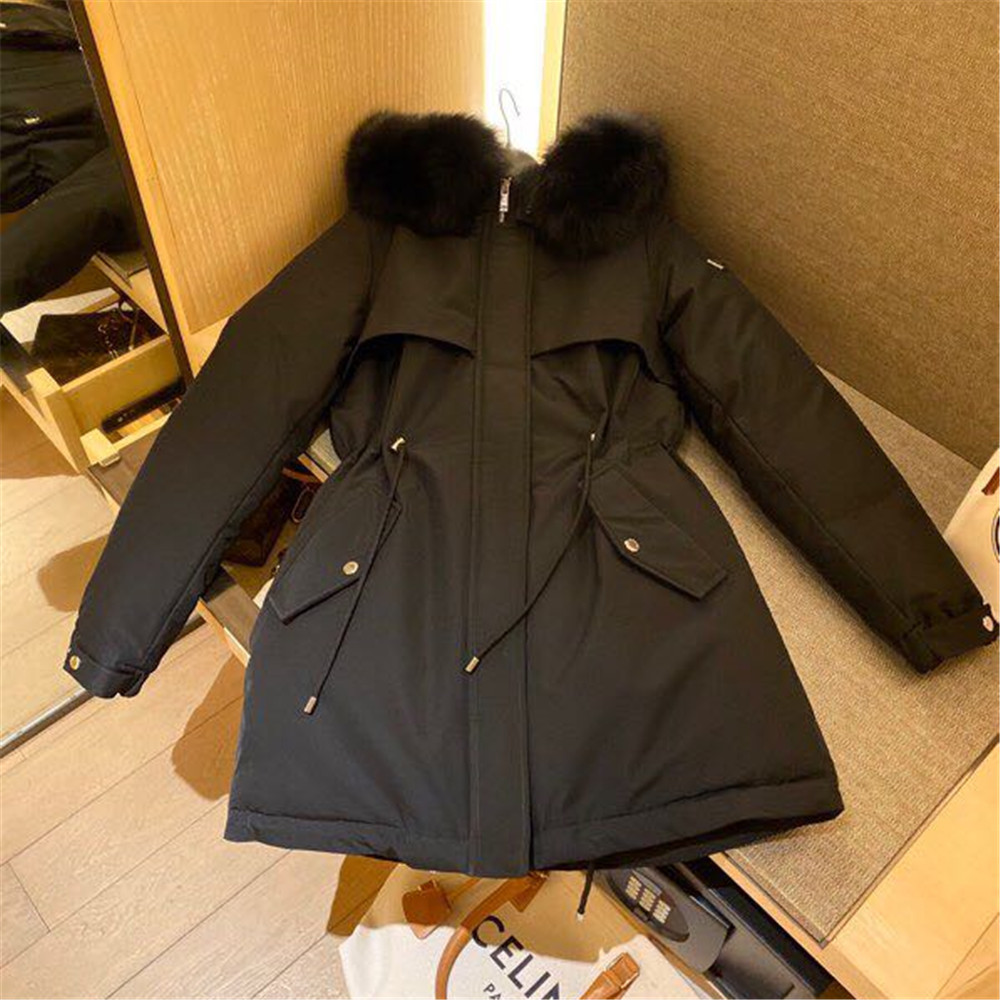 Prada Detachable Long Down Jacket(Black) - PerfectKickZ