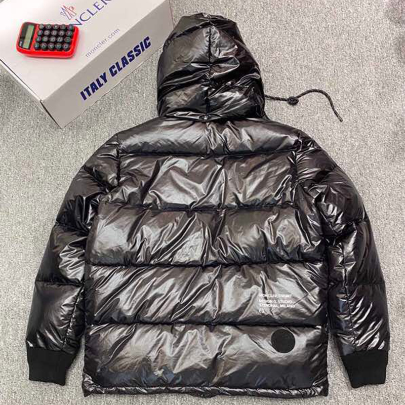 Moncler Anthemyx Short Down Jacket In Black - PerfectKickZ