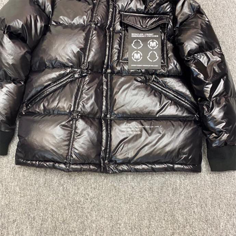 Moncler Anthemyx Short Down Jacket In Black - PerfectKickZ