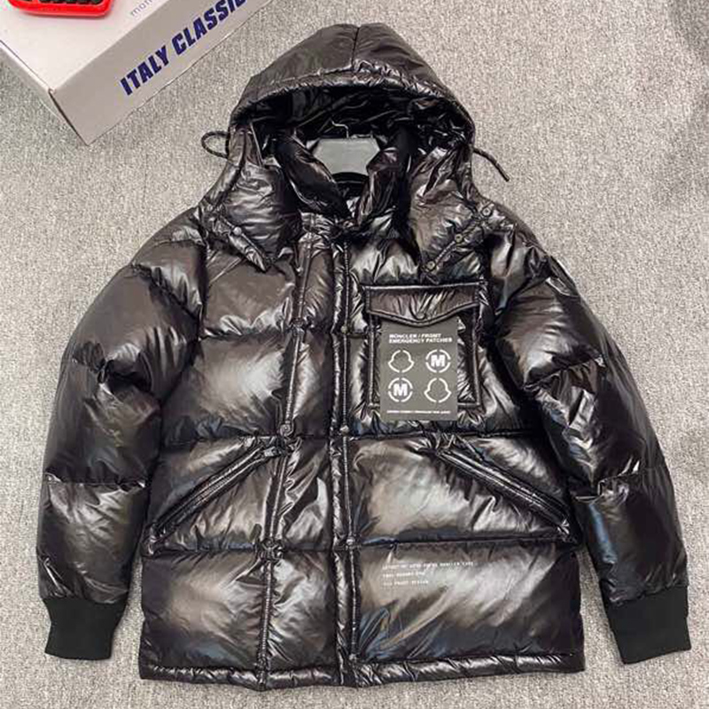 Moncler Anthemyx Short Down Jacket In Black - PerfectKickZ