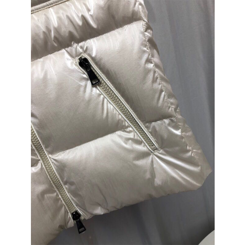 Moncler Diotis Vest In White - PerfectKickZ