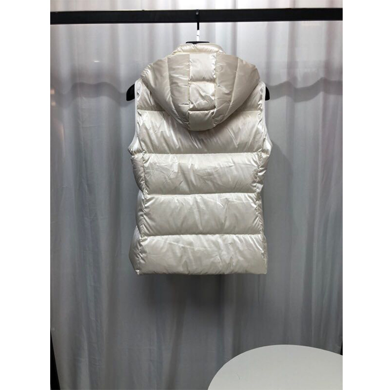 Moncler Diotis Vest In White - PerfectKickZ