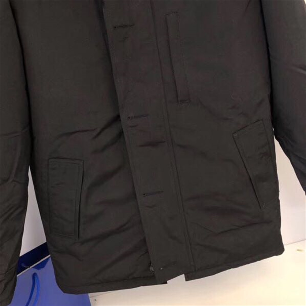 Canada Goose Men Padded Long Down Jacket In Black(06） - PerfectKickZ