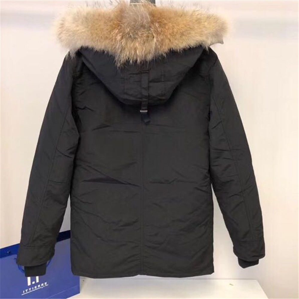 Canada Goose Men Padded Long Down Jacket In Black(06） - PerfectKickZ