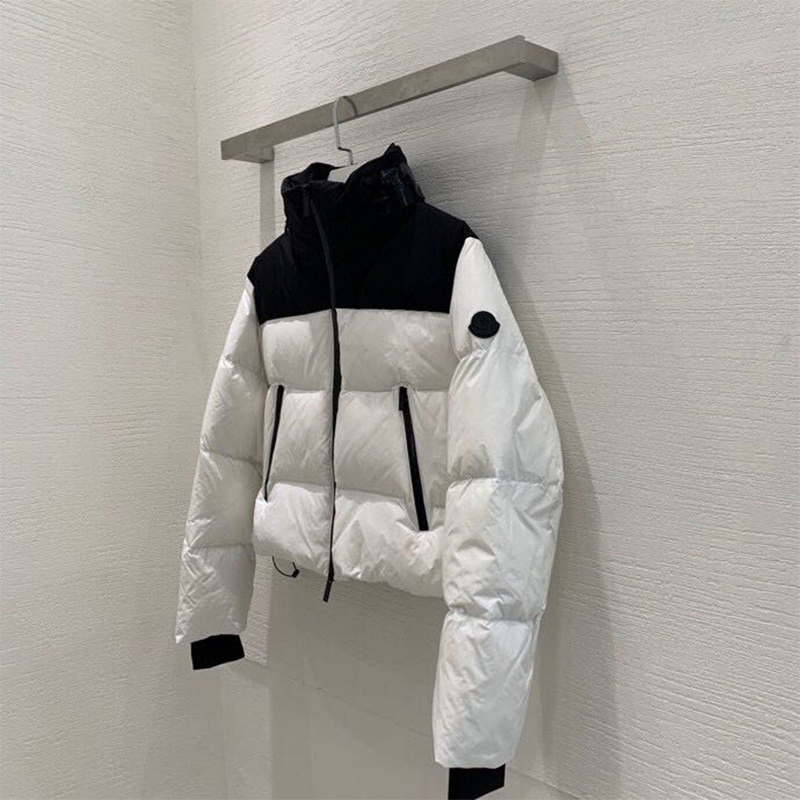 Moncler Jasione Short Down Jacket In White - PerfectKickZ
