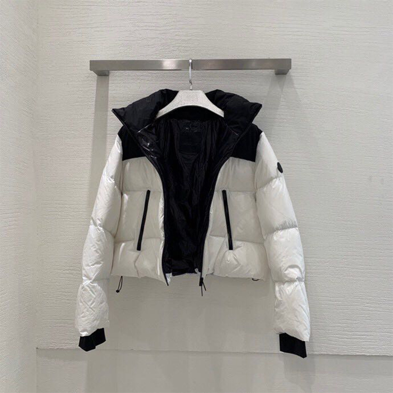 Moncler Jasione Short Down Jacket In White - PerfectKickZ