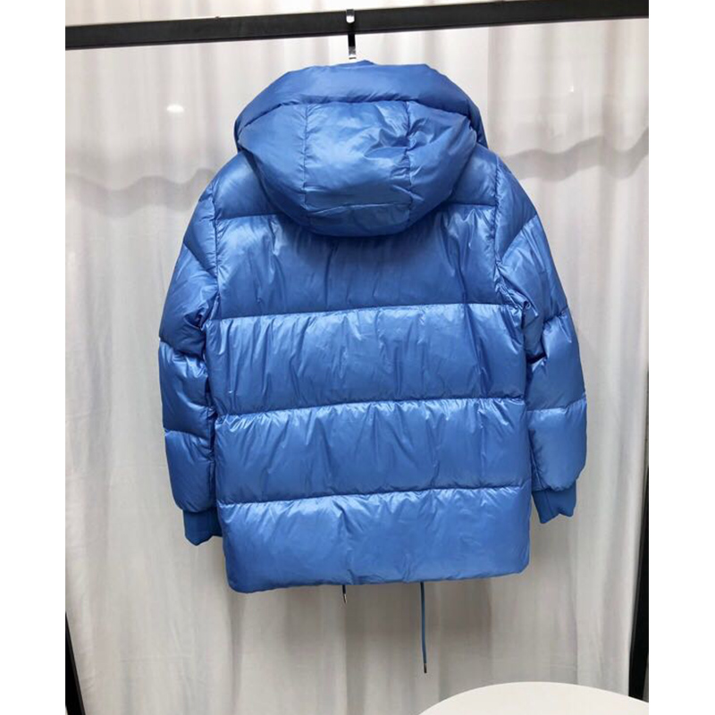 Moncler Lamentin Short Down Jacket In Blue - PerfectKickZ