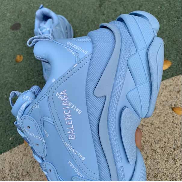 Balenciaga Men's Allover Logo Triple   Sneaker - PerfectKickZ