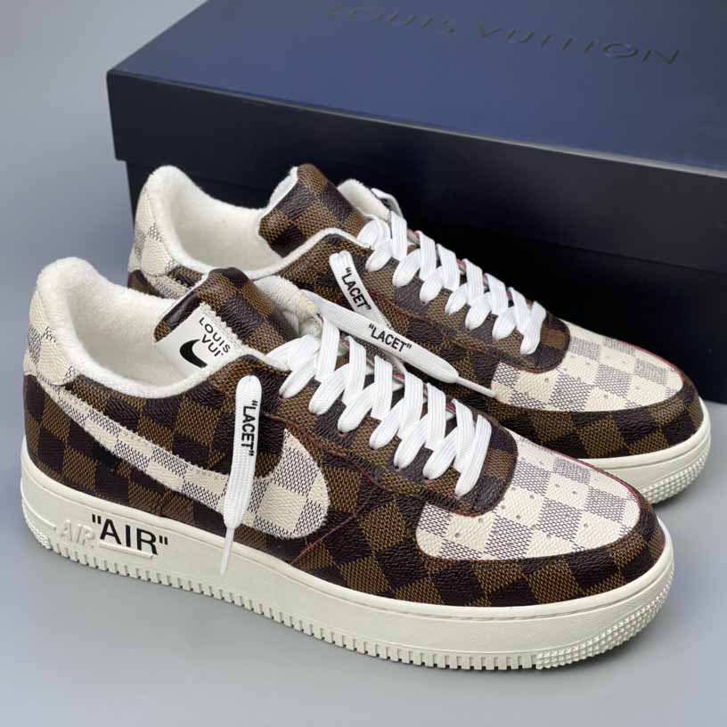 Louis Vuitton X Nike Air Force 1 Sneaker - PerfectKickZ