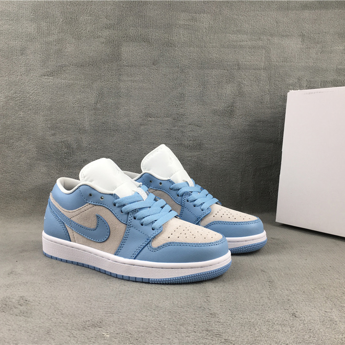 Nike Low Dunk Sneaker In Blue&White - PerfectKickZ