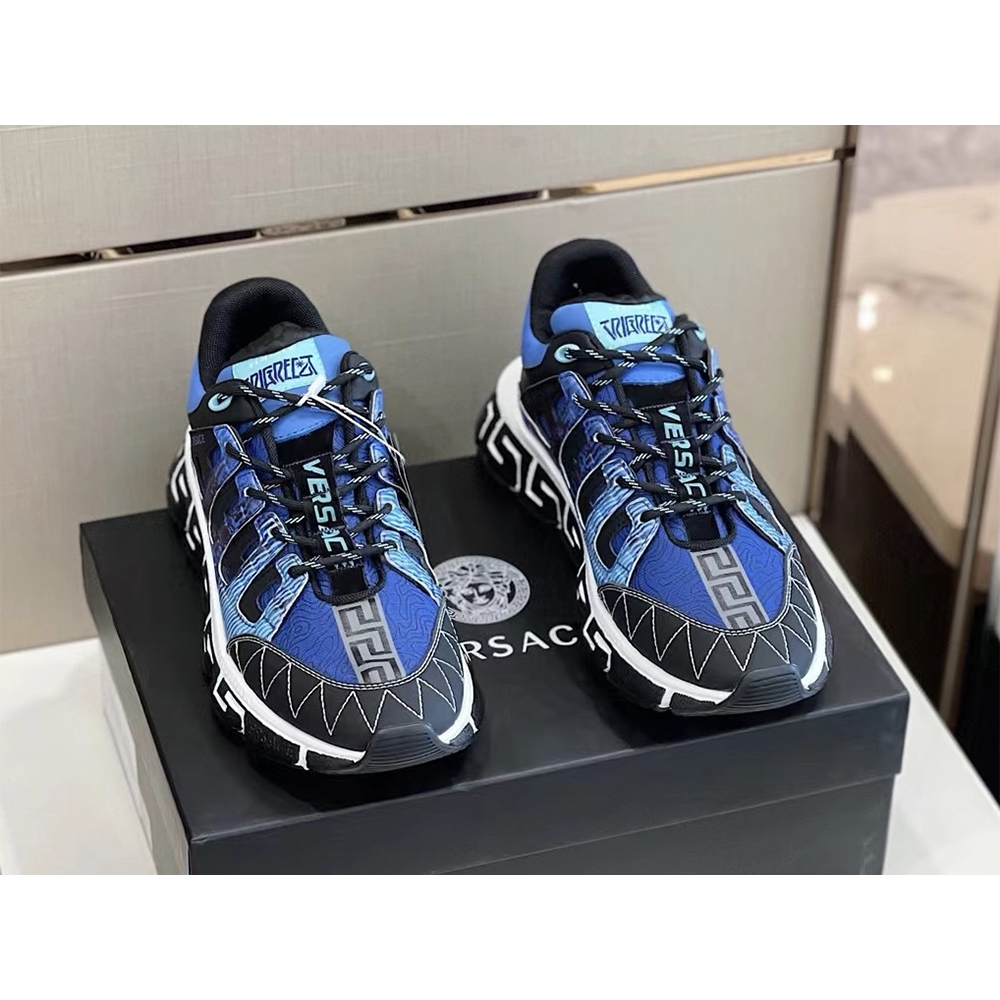 Versace Trigreca Sneakers Blue - PerfectKickZ