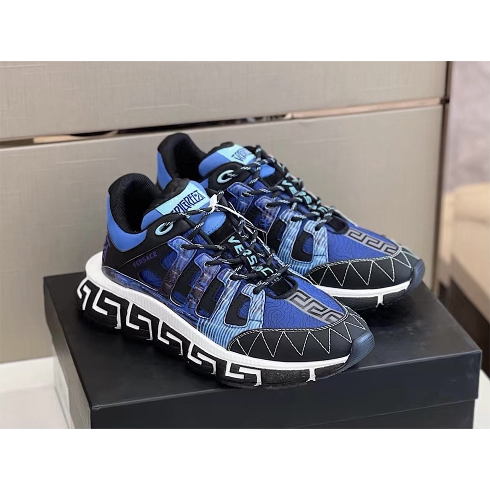 Versace Trigreca Sneakers Blue - PerfectKickZ