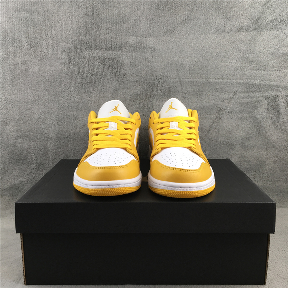 Jordan AJ 1 Low “Pollen” Sneakers - PerfectKickZ