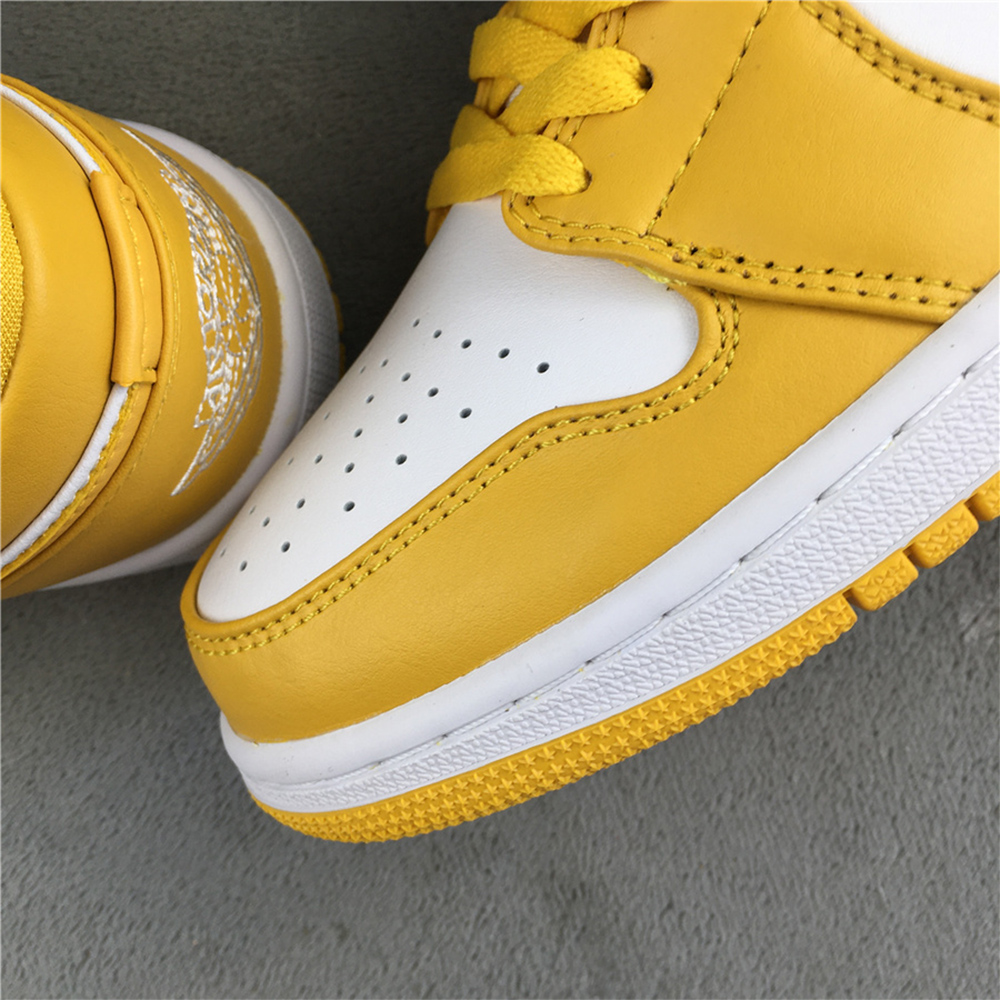 Jordan AJ 1 Low “Pollen” Sneakers - PerfectKickZ