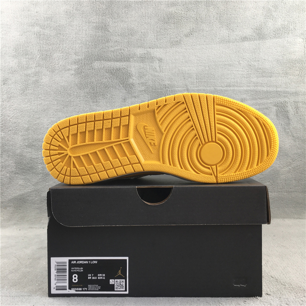 Jordan AJ 1 Low “Pollen” Sneakers - PerfectKickZ