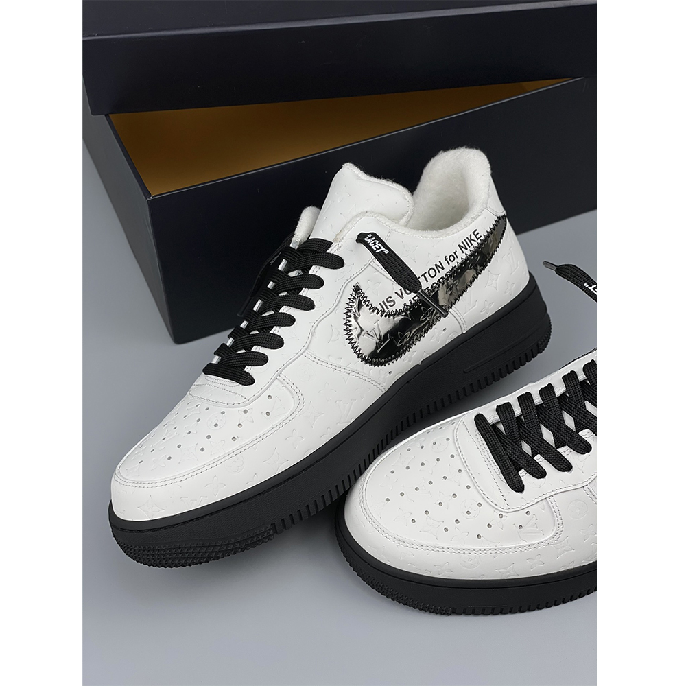 Louis Vuitton X Nike Air Force 1 Sneaker White - PerfectKickZ