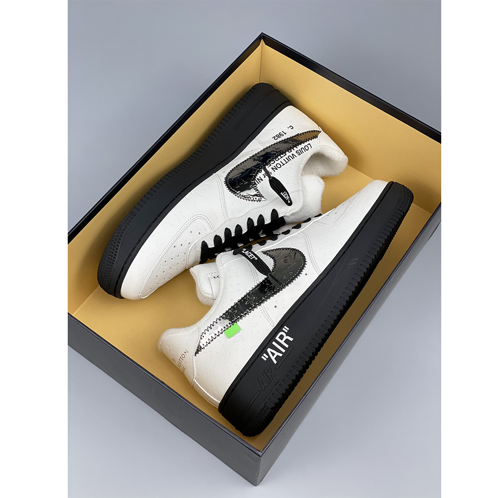 Louis Vuitton X Nike Air Force 1 Sneaker White - PerfectKickZ