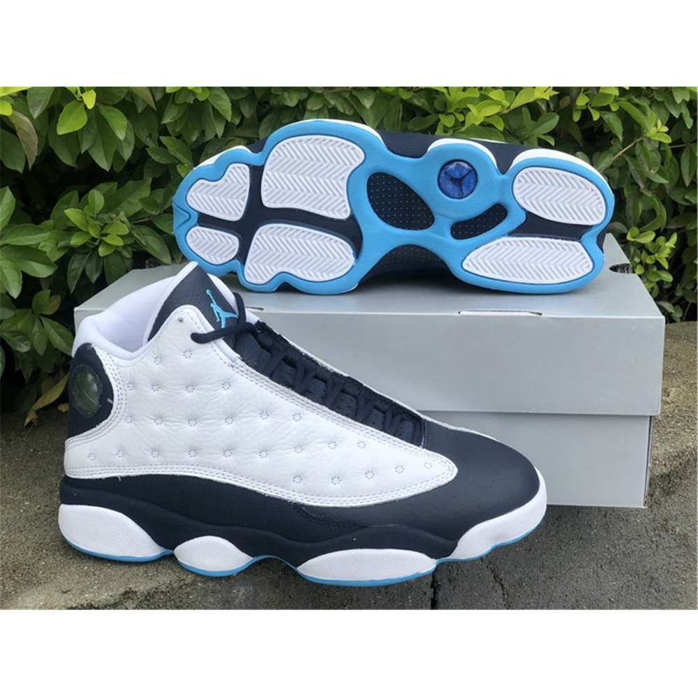 Jordan AJ 13 “Dark Powder Blue” Sneakers - PerfectKickZ