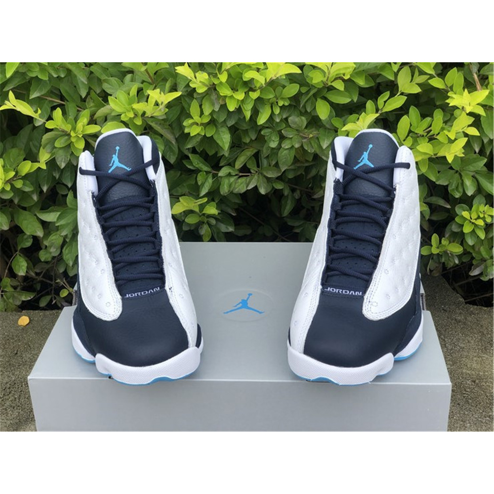 Jordan AJ 13 “Dark Powder Blue” Sneakers - PerfectKickZ