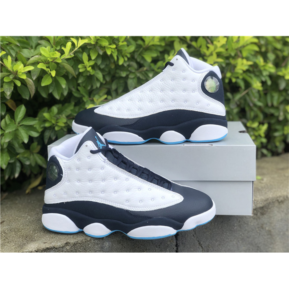 Jordan AJ 13 “Dark Powder Blue” Sneakers - PerfectKickZ