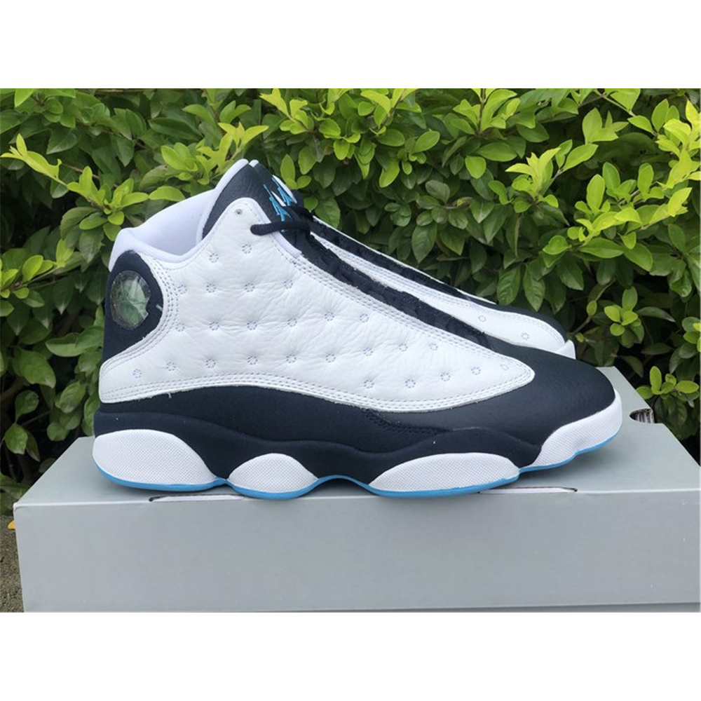 Jordan AJ 13 “Dark Powder Blue” Sneakers - PerfectKickZ