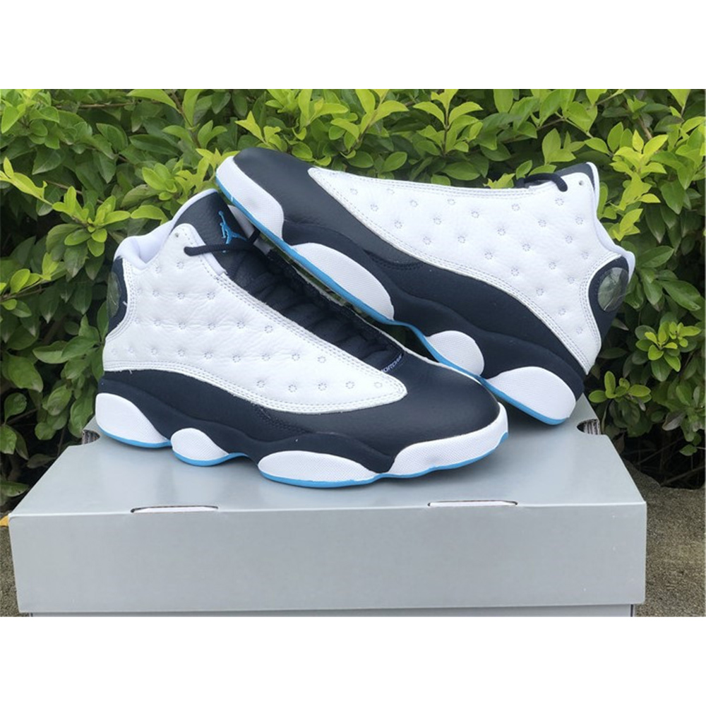 Jordan AJ 13 “Dark Powder Blue” Sneakers - PerfectKickZ
