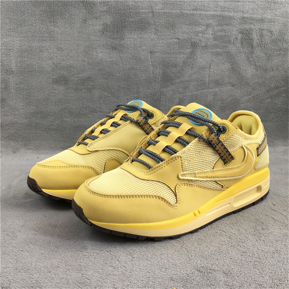 Travis Scott X Nike Air Max1 "Wheat"Sneaker - PerfectKickZ