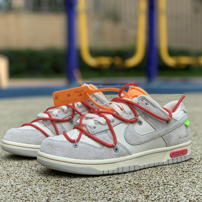 Nike Dunk Low Off-White Lot 40 - PerfectKickZ