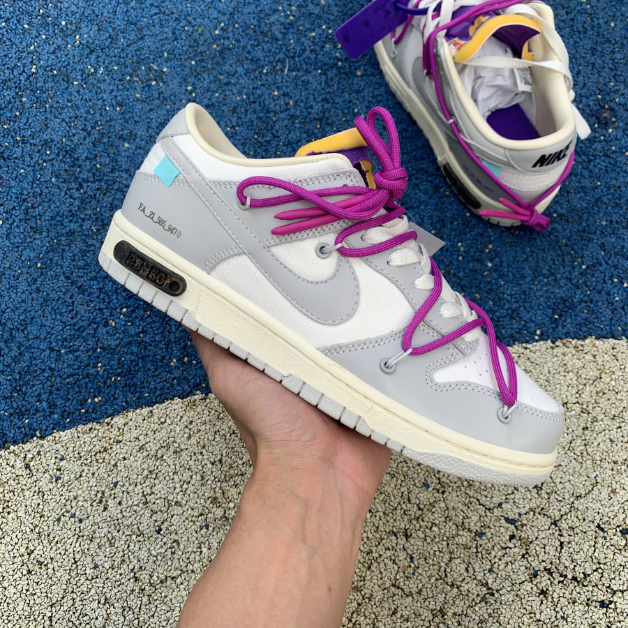 Nike X Off-White Dunk Low Lot 28 "The 50" - PerfectKickZ