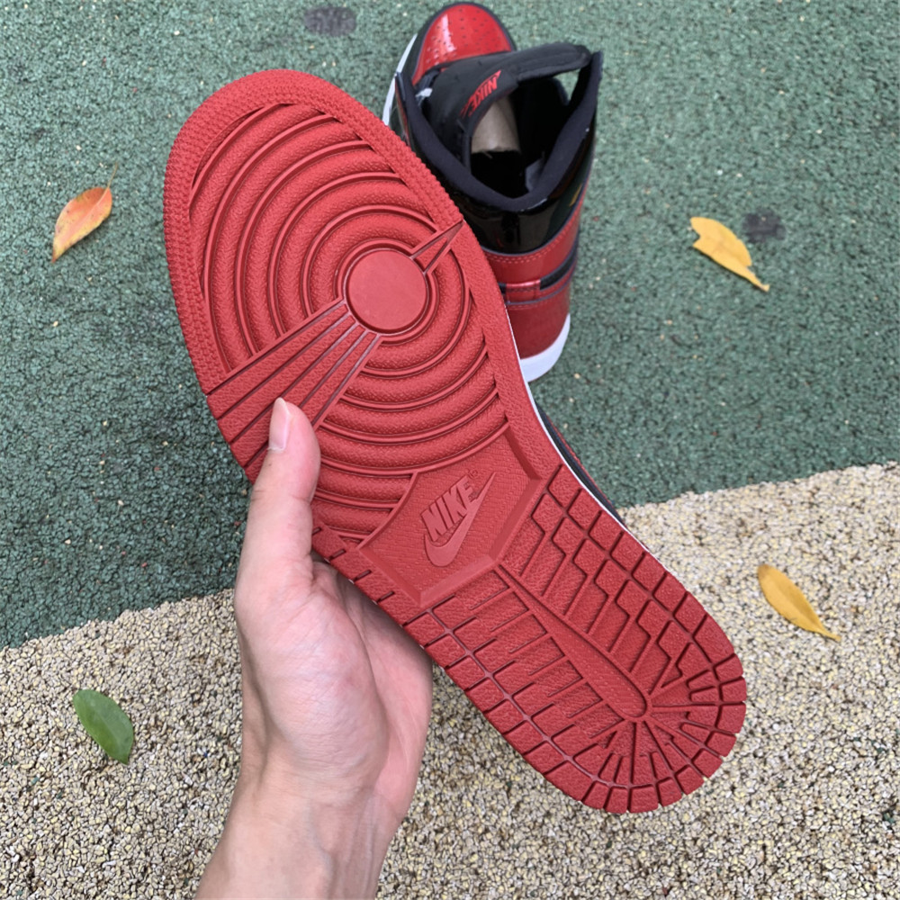 Jordan AJ1 High OG “Bred Patent” - PerfectKickZ