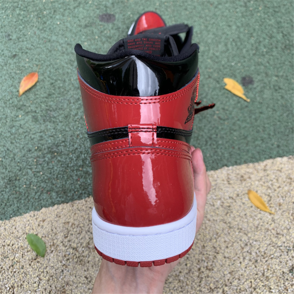 Jordan AJ1 High OG “Bred Patent” - PerfectKickZ