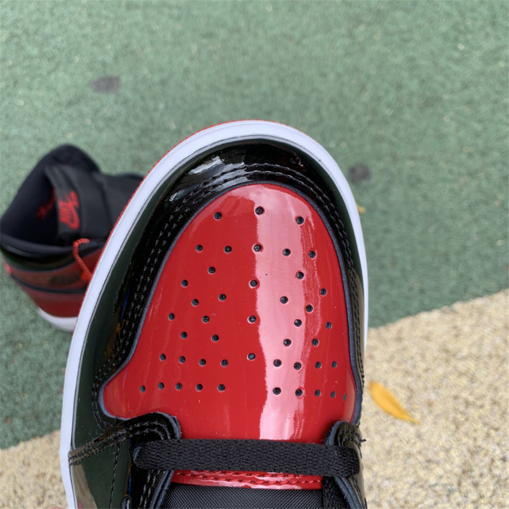 Jordan AJ1 High OG “Bred Patent” - PerfectKickZ