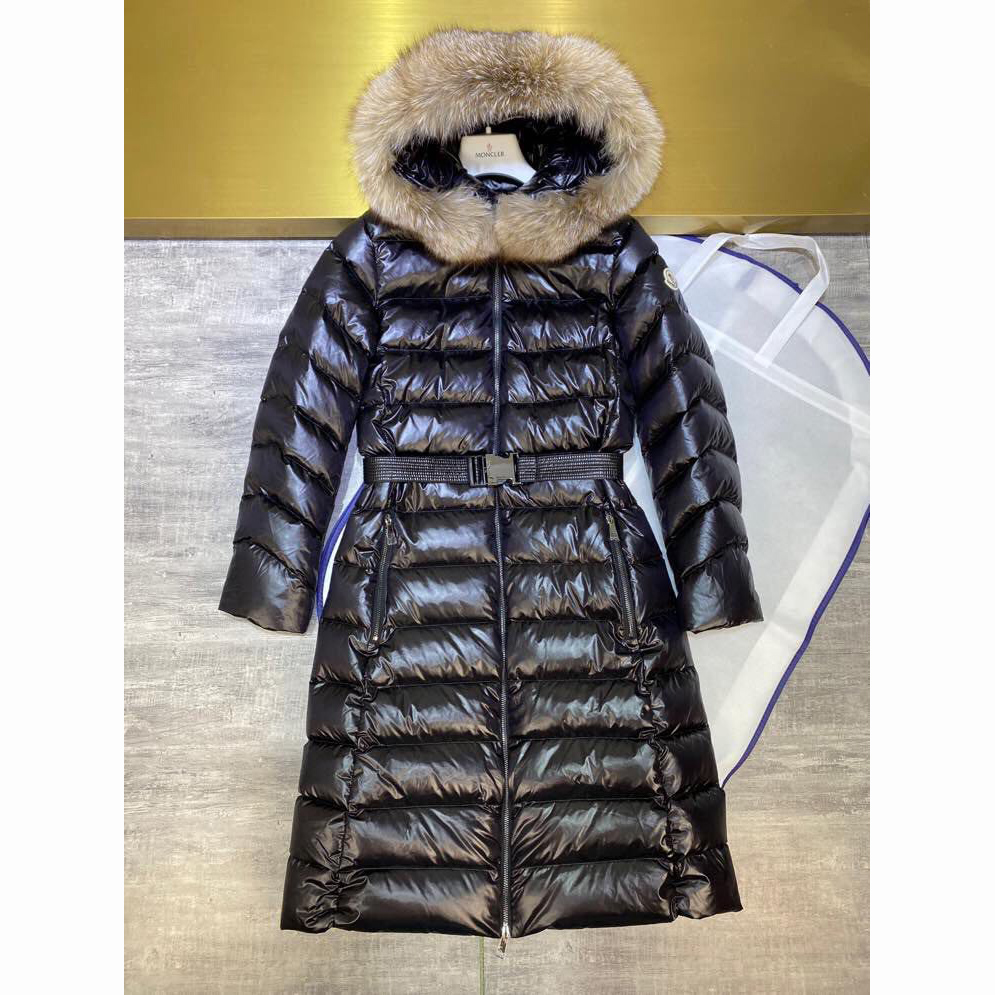Moncler Black Down Long Jacket - PerfectKickZ