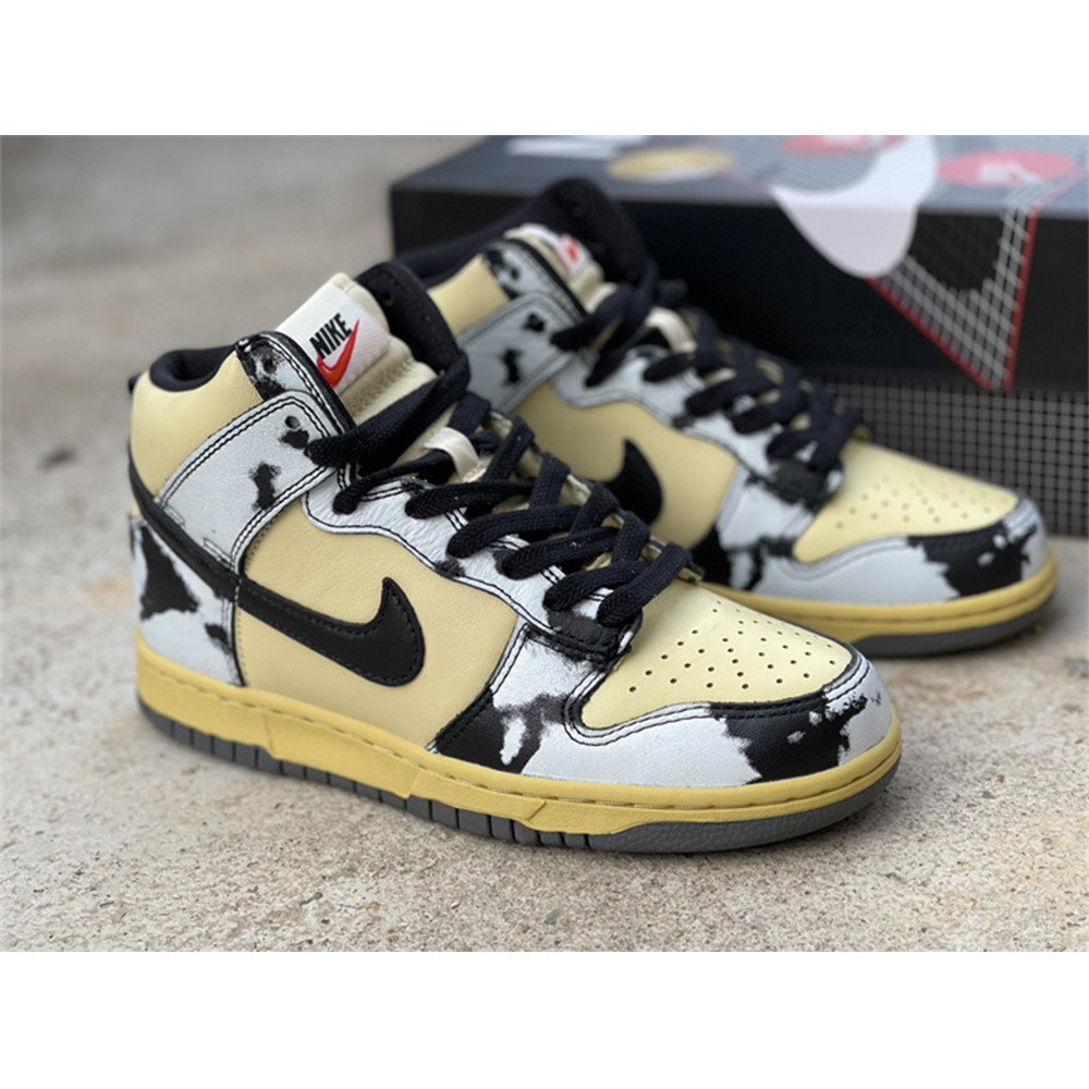 Nike Dunk High 1985 "Black Acid Wash" - PerfectKickZ