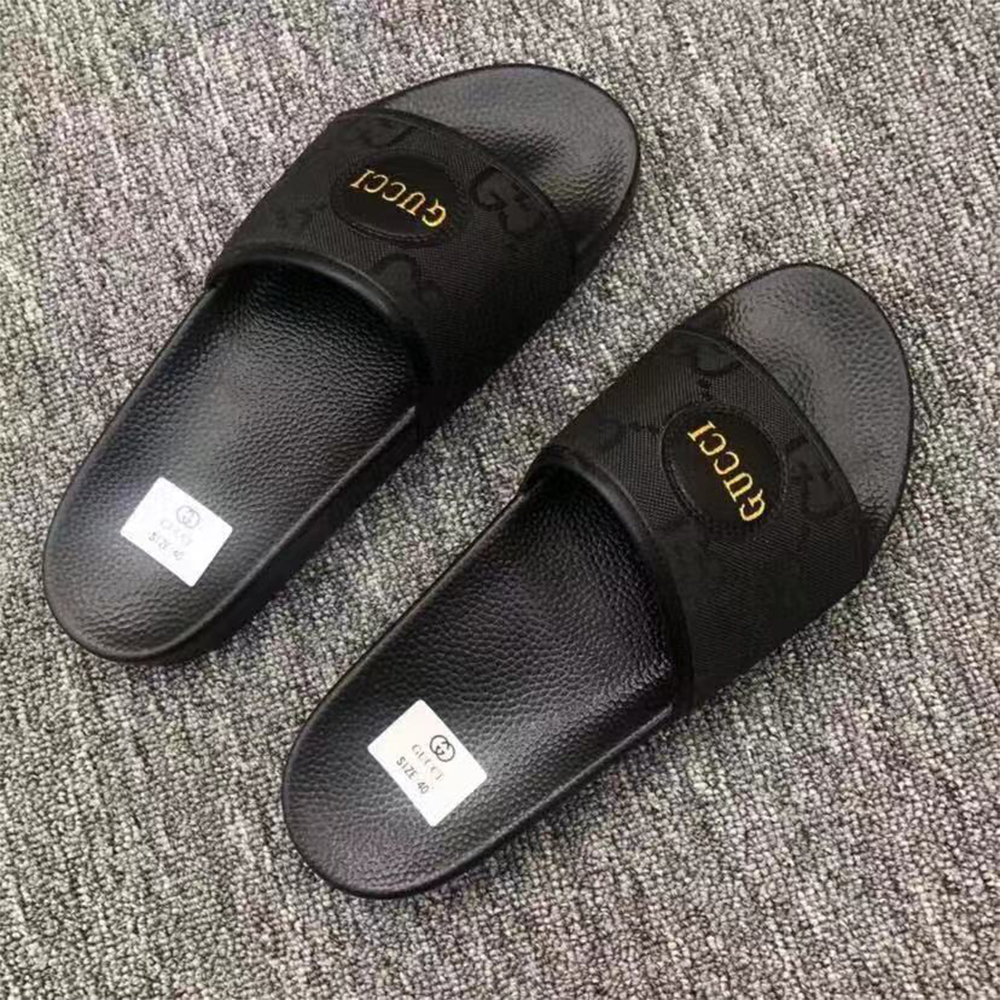 Gucci Men's Off The Grid Slides - PerfectKickZ