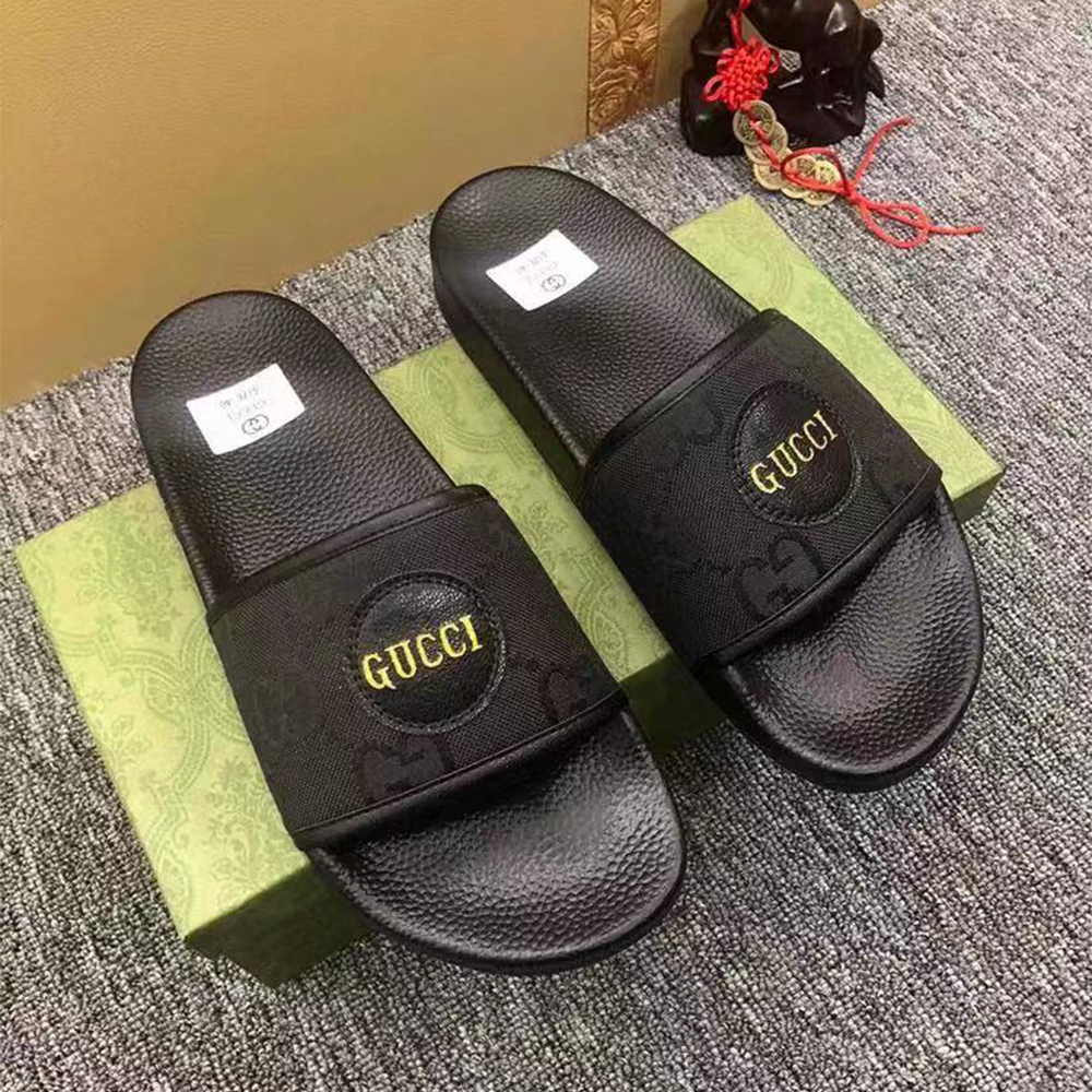 Gucci Men's Off The Grid Slides - PerfectKickZ
