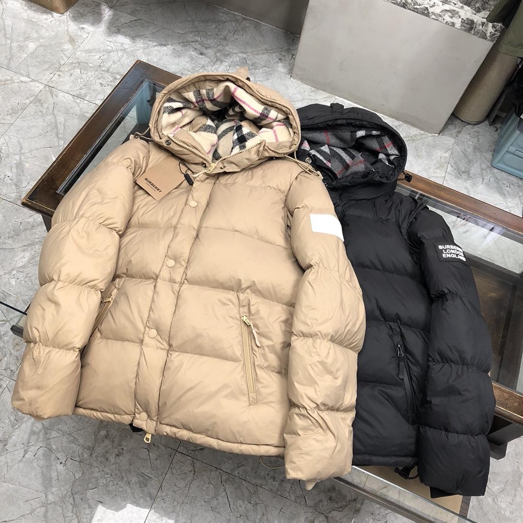 Burberry Logo Print Down Jacket - PerfectKickZ