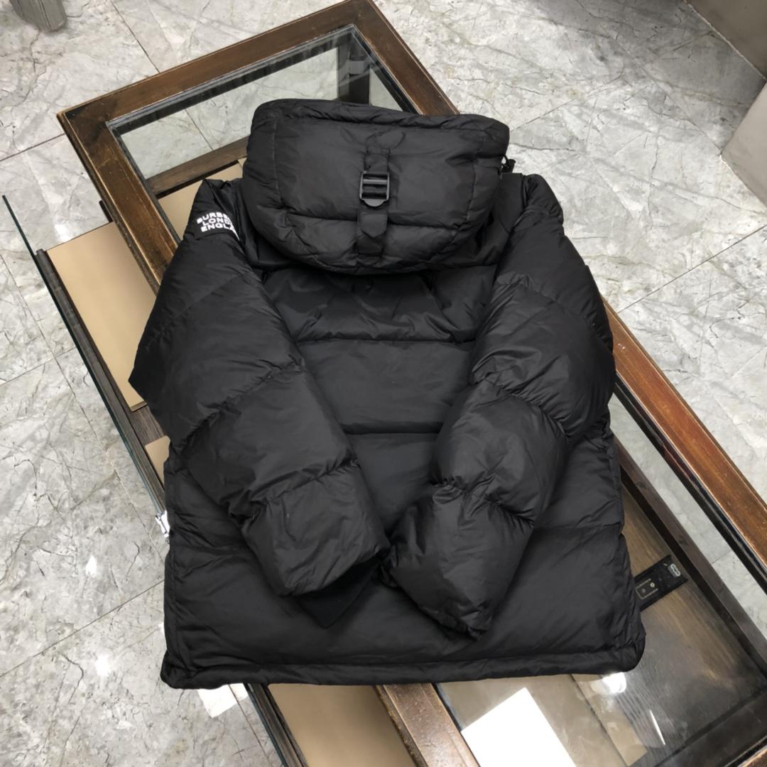Burberry Logo Print Down Jacket - PerfectKickZ