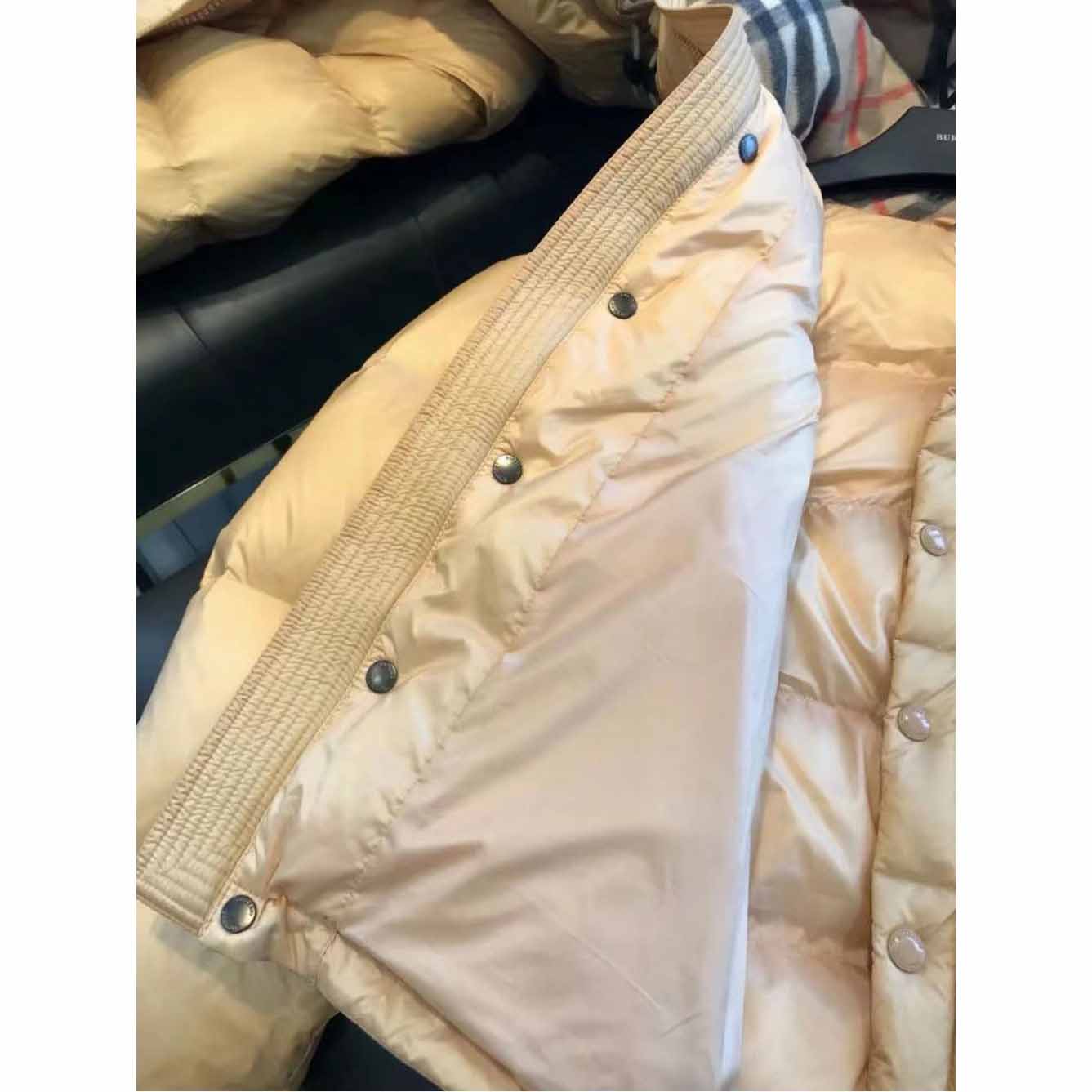 Burberry Logo Print Down Jacket - PerfectKickZ