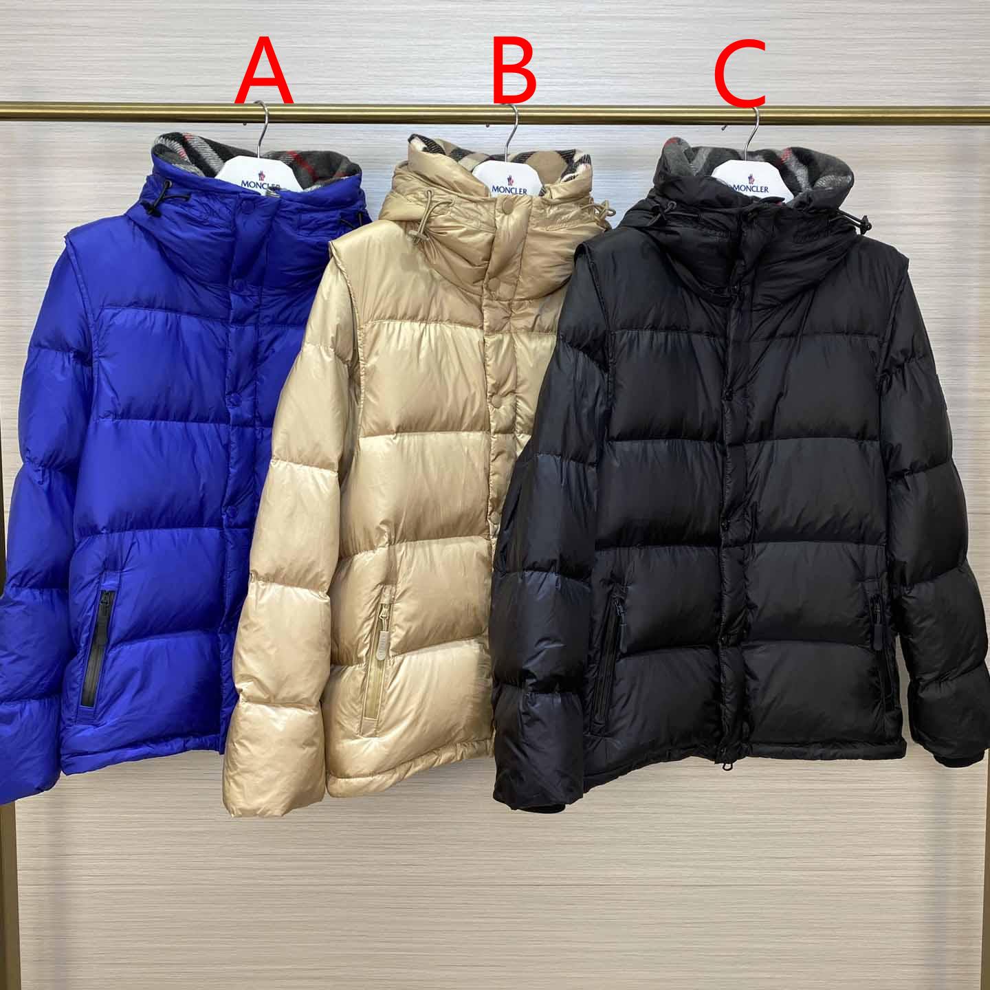 Burberry Logo Print Down Jacket - PerfectKickZ
