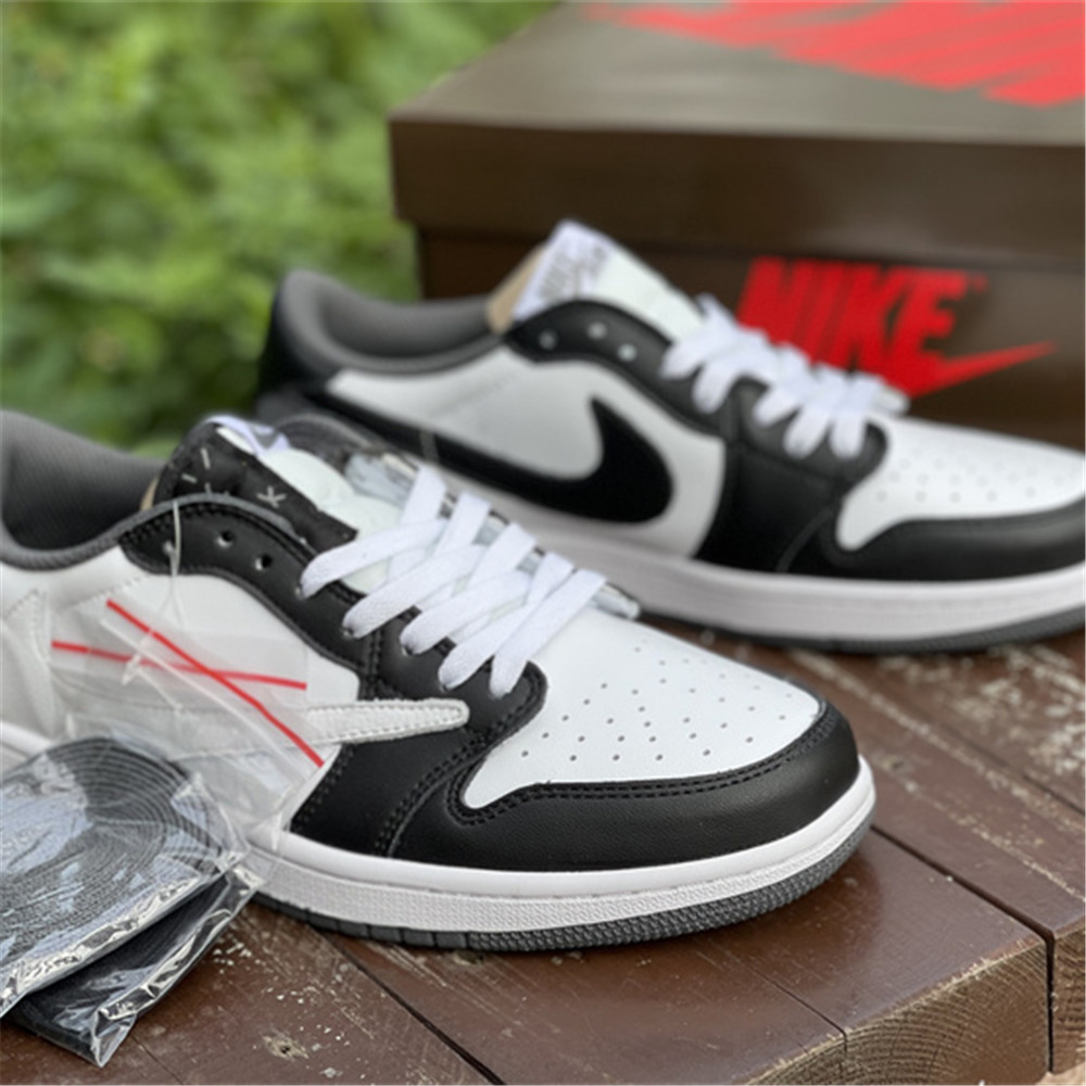 Jordan Travis Scott X AJ1 Low Sneaker In Grey/Black CQ4277 008 - PerfectKickZ