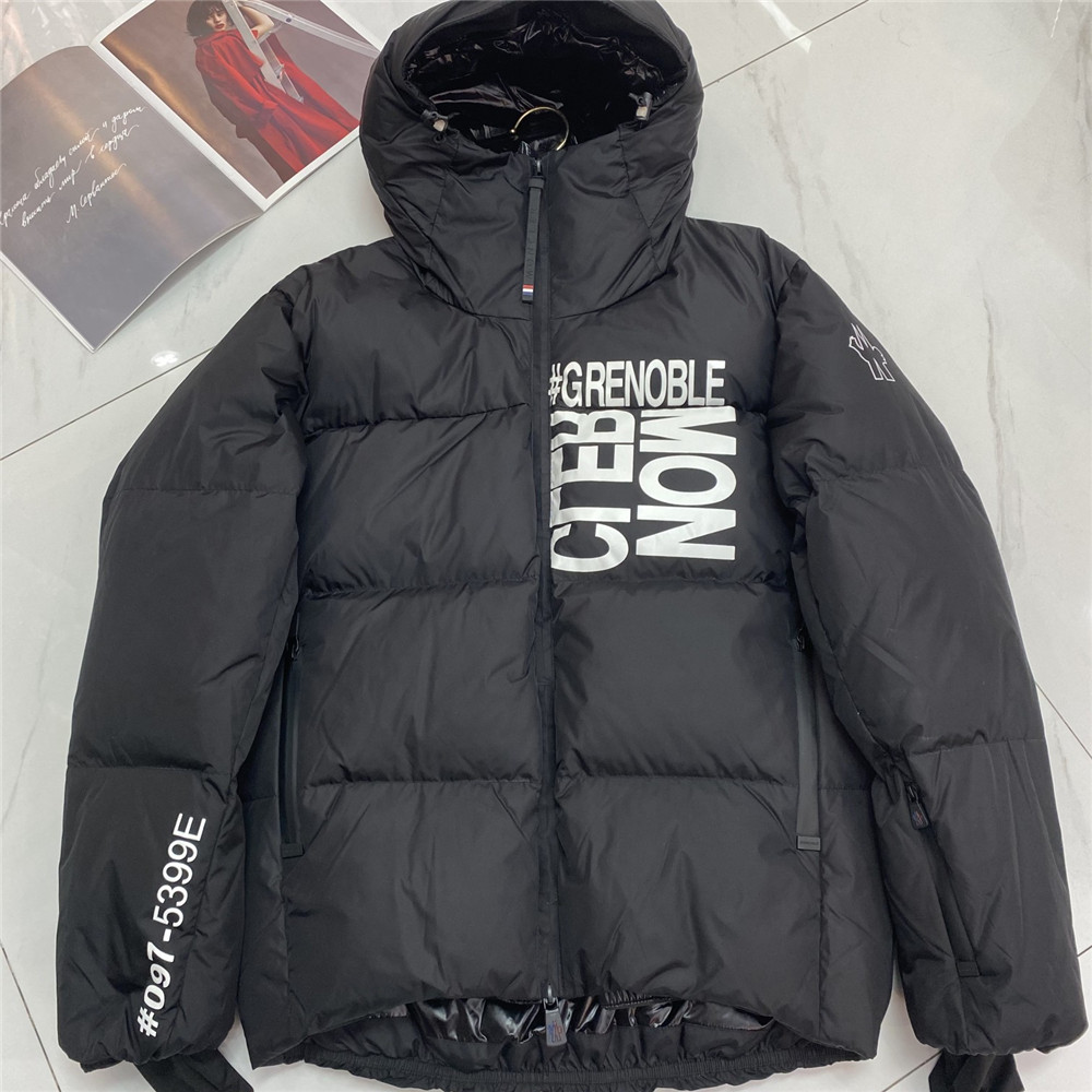 Moncler Grenoble Down Jacket In Black - PerfectKickZ